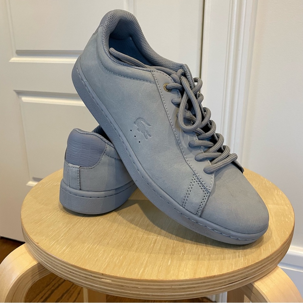 Lacoste Grey Suede Sneakers (W8)